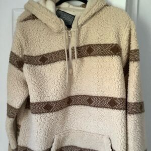 Brooklyn Cloth Mfg Co. Polar fleece hoodie XL